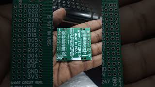 ESPWROOM32 ESP32 BREAKOUT BOARD PCB 55X52mm ET6247 [upl. by Ilario]