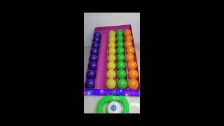 VIBRANT BALL SORTING LETS PLAY [upl. by Iglesias]