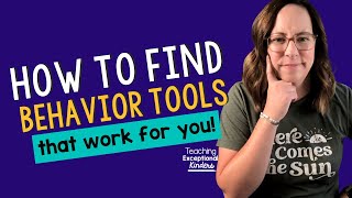 How to Find Effective Behavior Tools for your Kindergarten Classroom Management Toolkit [upl. by Sheridan192]