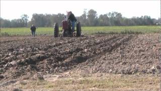 Farmall Super C Discing field [upl. by Ahgiel]