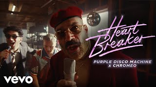 Purple Disco Machine Chromeo  Heartbreaker Official Video [upl. by Brianna14]