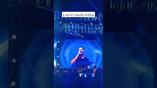 salman ali new song live concert in saudiarabia shortfeed shorts [upl. by Gerlac302]