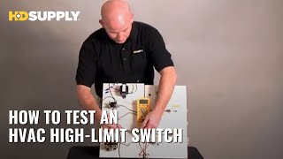 How To Test An HVAC High Limit Switch  HD Supply [upl. by Uhej]