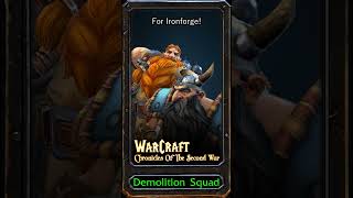 CSW  Demolition Squad Voice Lines shorts worldofwarcraft wc2reforged warcraft [upl. by Latreece]