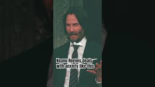 Keanu Reeves explains to Colbert how he deals with his anxiety [upl. by Pavkovic]