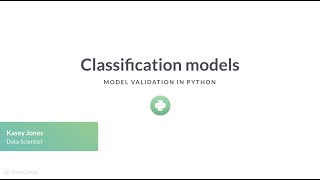 Python Tutorial Classification models [upl. by Lebana]