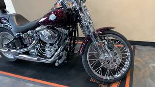 2006 HarleyDavidson Softail Springer in Black CherryFXSTSI [upl. by Siloum]