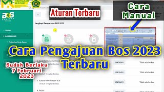 Cara Pengajuan BOS 2023 Terbaru  Lengkap dengan cara pengisian berkas [upl. by Johanna]