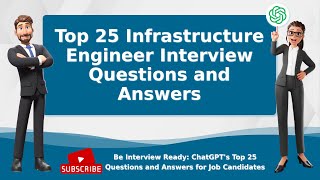 Top 25 Infrastructure Engineer Interview Questions and Answers [upl. by Aniehs205]