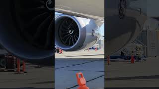 VOLUME UP 787 DREAMLINER GE GENX1B ENGINE RUN [upl. by Llaccm]