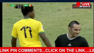 Togo 0 vs 0 Senegal Eliminatoire mondial 2026 [upl. by Kenwrick]