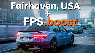 Fairhaven USA Map  FPSBoost  BeamNG [upl. by Llertal]