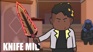 quotKnife Midquot  VALORANT Animated Parody [upl. by Ruyam567]