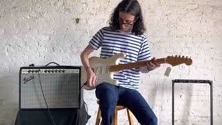 Fender 50th Anniversary American Vintage 57 Stratocaster Mary Kaye DEMO [upl. by Kinson]