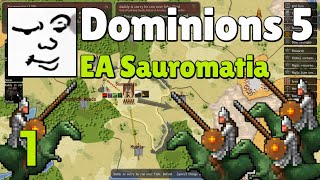 Dominions 5  EA Sauromatia Turn 13  Mu Plays [upl. by Awe]