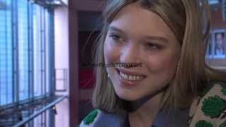 INTERVIEW Lea Seydoux  62nd International Berlin Film Festival 14 February 2012 [upl. by Benedick44]