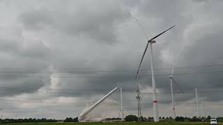 Sprengung im SL Windpark Werl [upl. by Brasca]