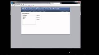 Canon Scanfront 330 Routing Panel Demo [upl. by Einnor]