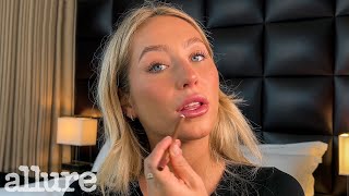 Alix Earles 10 Minute TikTokFamous Makeup Routine to Conceal Acne  Allure [upl. by Glenine656]