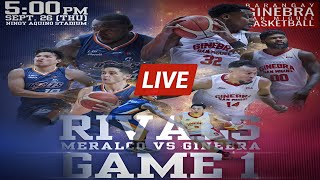 🔴 PBA LIVE 🔴 BRGY GINEBRA vs MERALCO BOLTS  QUARTERFINALS  GAME 1  PBA GOVERNORS CUP  SEASON 49 [upl. by Oile399]