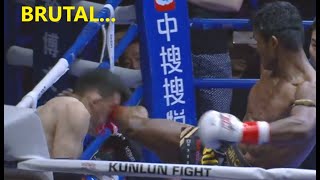 They Call Him Bone Crusher Most Vicious Buakaw Por Pramuk Finishes [upl. by Base368]