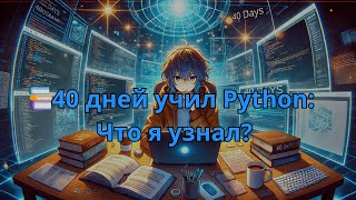 40 дней изучал Python Итоги и выводы 📈 [upl. by Tteragram]