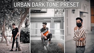 My Premium Urban Black Tone Preset Free Download  Dark Color Grading Preset For Photoshop [upl. by Hola]