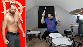 WWE Dean Ambrose Theme Song Retaliation Drum Cover [upl. by Yared]