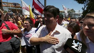 Carlos Alvarado to be Costa Ricas next president [upl. by Sirromed]