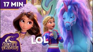 THE FUNNIEST MOMENTS 🤪 from Unicorn Academy Season 1  Funny Cartoons for Kids [upl. by Auliffe131]