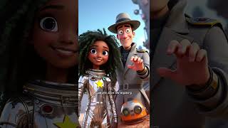 Ava amp Inspector Gadget Save Robots 🤖  Space Bedtime Story for Kids  Short story about robots [upl. by Artemisa]