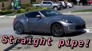 370Z Straight Pipe [upl. by Whyte547]