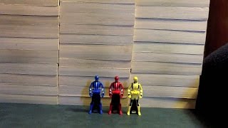 Tokumei Sentai GoBusters Ranger Key Series Ranger Key Set GoBusters Review [upl. by Trilly]