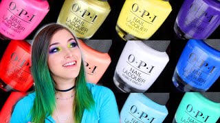 OPI Mexico City Spring Summer 2020 Nail Polish Collection Swatches and Review  KELLI MARISSA [upl. by Germann514]