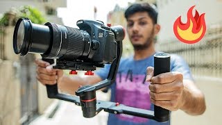 FeiyuTech A2000 Dual Grip DSLR Gimbal Review [upl. by Inad907]