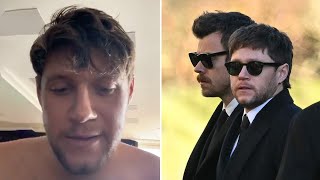 Niall Horan BREAKS DOWN and CRIES At Liam Paynes Funeral In Wolverhampton [upl. by Abagail765]