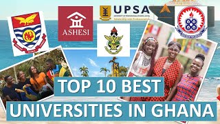 TOP 10 BEST UNIVERSITIES IN GHANA [upl. by Oderfliw]