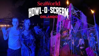 HowlOScream  SeaWorld Orlando Vlog September 2022 [upl. by Guttery738]