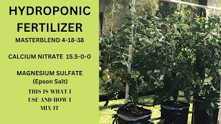 Easy StepByStep Instructions for Mixing Masterblend Fertilizer [upl. by Nalahs311]