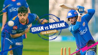 Ishan Kishan v Mayank Markande Part 2  Mumbai Indians [upl. by Catha]