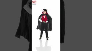 1226  quotVAMPIREquot vest cummerbund bow tie necklace with medallion gloves cape [upl. by Mast]