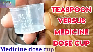 Is A Teaspoon 5ml Of A Medicine Dose Cup [upl. by Nodanrb]