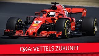 Wie sieht Sebastian Vettels F1Zukunft aus  Formel 1 2018 QampA [upl. by Alemat]