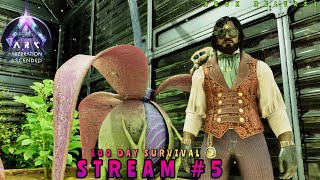 Surviving 100 Days On ABERRATION  Ark Survival Ascended STREAM 5 [upl. by Jere634]