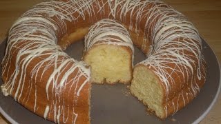 Comment faire un gâteau au yaourt grec parsemé de chocolat blanc [upl. by Furlani]