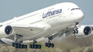 AIRBUS A380 Training with 12 LANDINGS and DEPARTURES 4k [upl. by Ardnos761]