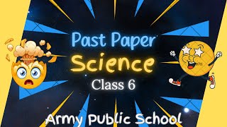 APS Science Past Paper for Class 6 Champs Excel in Your Exams [upl. by Mireille]