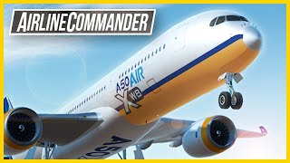 Airline Commander Flight Game 1  iOS Android [upl. by Verney]