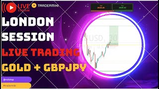 GOLD  GBPJPY Forex Trading Live  Fri 25th Oct  Lets goo [upl. by Ttirrem]