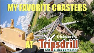 Ranking EVERY ROLLER COASTER at Tripsdrill [upl. by Jemima]